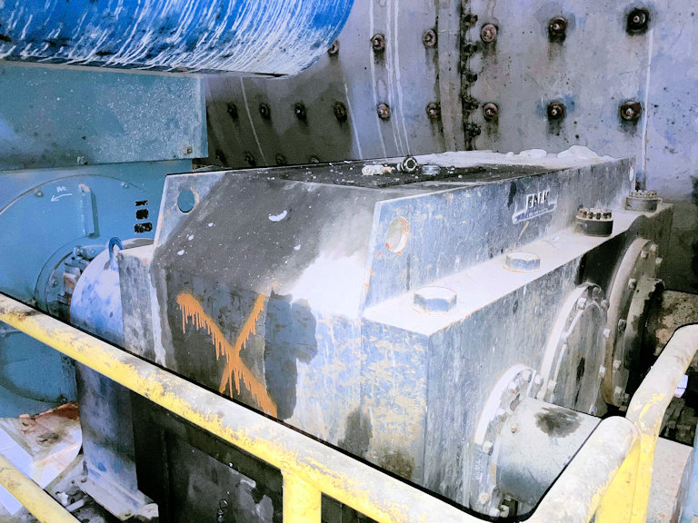 Used Svedala 15' W X 29' L Ball Mill With 3750 Hp Motor)